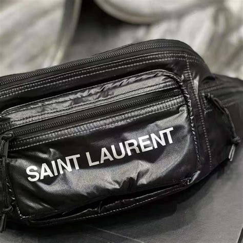 nuxx crossbody bag in nylon|Saint Laurent Men's Nuxx Quilted Nylon Crossbody Bag.